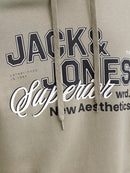 JACK & JONES JJELOGO SWEAT HOOD 2 COL 25/26 NOOS Freizeitpullover JACK & JONES