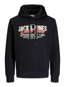 JACK & JONES JJELOGO SWEAT HOOD 2 COL 25/26 NOOS Freizeitpullover JACK & JONES 178012 S