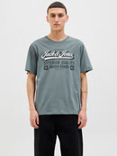 JACK & JONES JJELOGO TEE SS O-NECK 2 COL AW25 SN Freizeitshirts /-hemden JACK & JONES