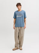 JACK & JONES JJELOGO TEE SS O-NECK 2 COL SS26 SN Freizeitshirts /-hemden JACK & JONES