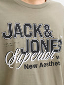 JACK & JONES JJELOGO TEE SS O-NECK 2 COL SS26 SN Freizeitshirts /-hemden JACK & JONES