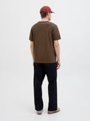 JACK & JONES JJEORGANIC BASIC TEE SS O-NECK NOOS Oceanview Freizeitshirts /-hemden JACK & JONES