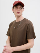 JACK & JONES JJEORGANIC BASIC TEE SS O-NECK NOOS Oceanview Freizeitshirts /-hemden JACK & JONES