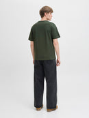 JACK & JONES JJEORGANIC BASIC TEE SS O-NECK NOOS Oceanview Freizeitshirts /-hemden JACK & JONES