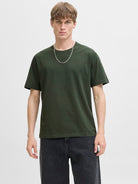 JACK & JONES JJEORGANIC BASIC TEE SS O-NECK NOOS Oceanview Freizeitshirts /-hemden JACK & JONES