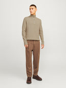 JACK & JONES JJEPERFECT KNIT HALF ZIP SN Freizeitpullover JACK & JONES