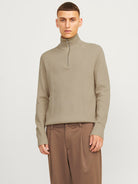 JACK & JONES JJEPERFECT KNIT HALF ZIP SN Freizeitpullover JACK & JONES