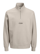 JACK & JONES JJESOHO SWEAT QUARTER ZIP HN NOOS Freizeitpullover JACK & JONES 176631 S