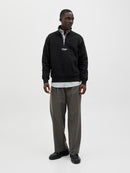 JACK & JONES JJESOHO SWEAT QUARTER ZIP HN NOOS Freizeitpullover JACK & JONES