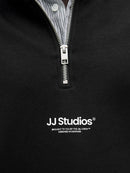 JACK & JONES JJESOHO SWEAT QUARTER ZIP HN NOOS Freizeitpullover JACK & JONES