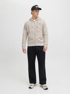 JACK & JONES JJESOHO SWEAT ZIP HOOD NOOS Freizeitjacken JACK & JONES