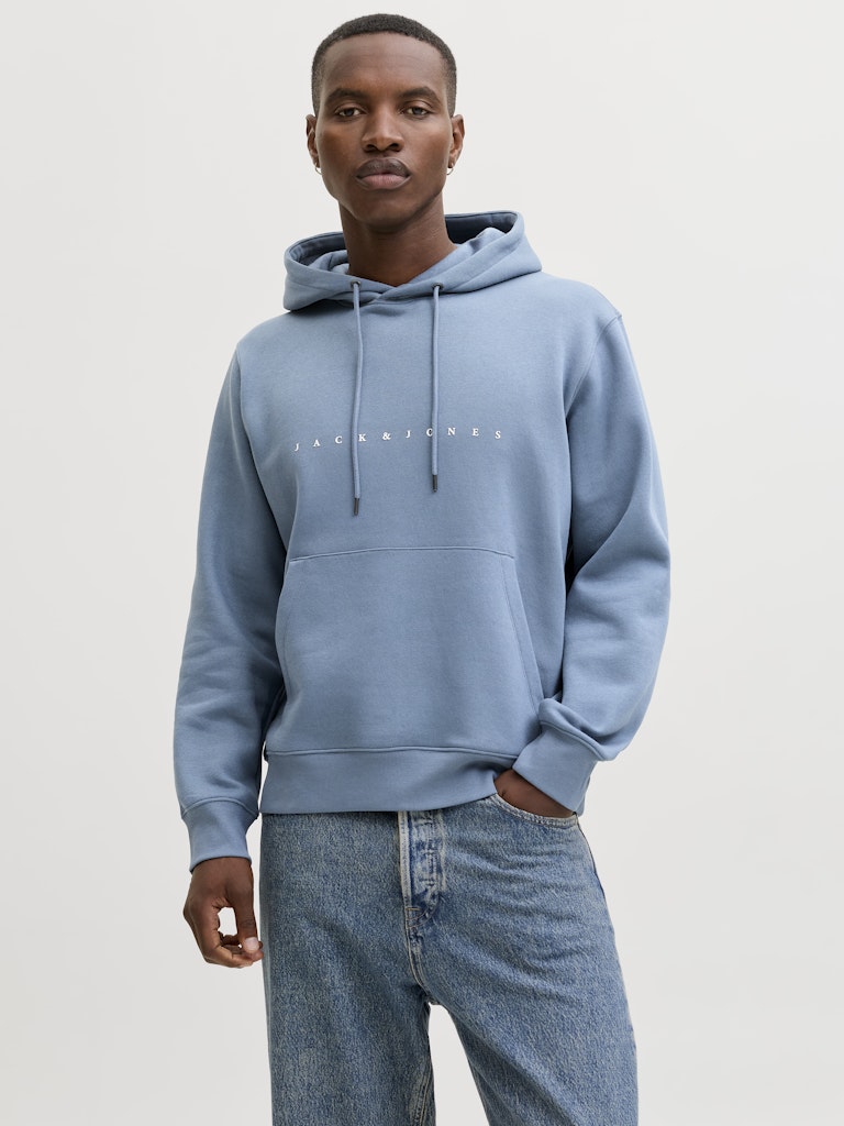JACK & JONES JJESTAR JJ SWEAT HOOD NOOS Oceanview Freizeitpullover JACK & JONES