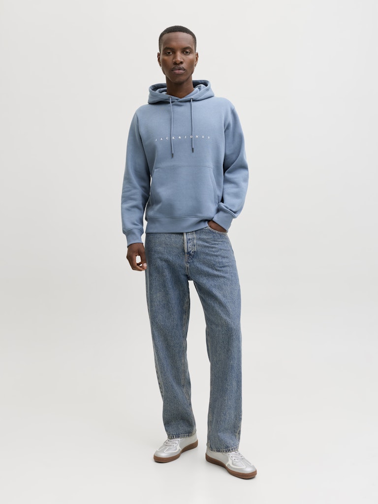 JACK & JONES JJESTAR JJ SWEAT HOOD NOOS Oceanview Freizeitpullover JACK & JONES
