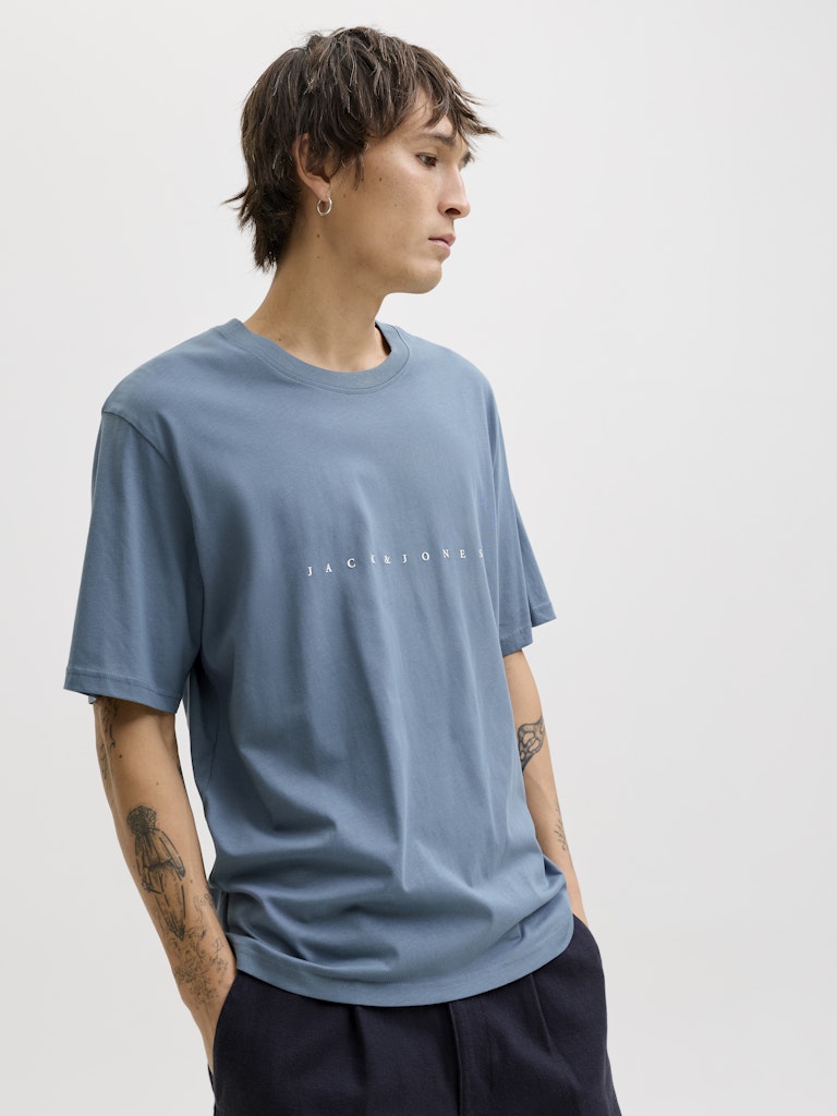 JACK & JONES JJESTAR JJ TEE SS NOOS Oceanview Freizeitshirts /-hemden JACK & JONES