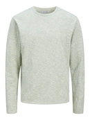 JACK & JONES JJESUMMER KNIT CREW NECK SN Iceberg Green/w. Cloud Dancer Freizeitpullover JACK & JONES Iceberg Green/w. Cloud Dancer S
