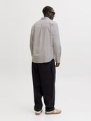 JACK & JONES JJESUMMER LINEN BLEND SHIRT L/S SN Freizeitshirts /-hemden JACK & JONES