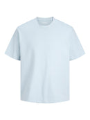 JACK & JONES JJEURBAN EDGE TEE SS O-NECK NOOS White Freizeitshirts /-hemden JACK & JONES Celestial Blue M