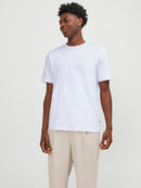 JACK & JONES JJEURBAN EDGE TEE SS O-NECK NOOS White Freizeitshirts /-hemden JACK & JONES