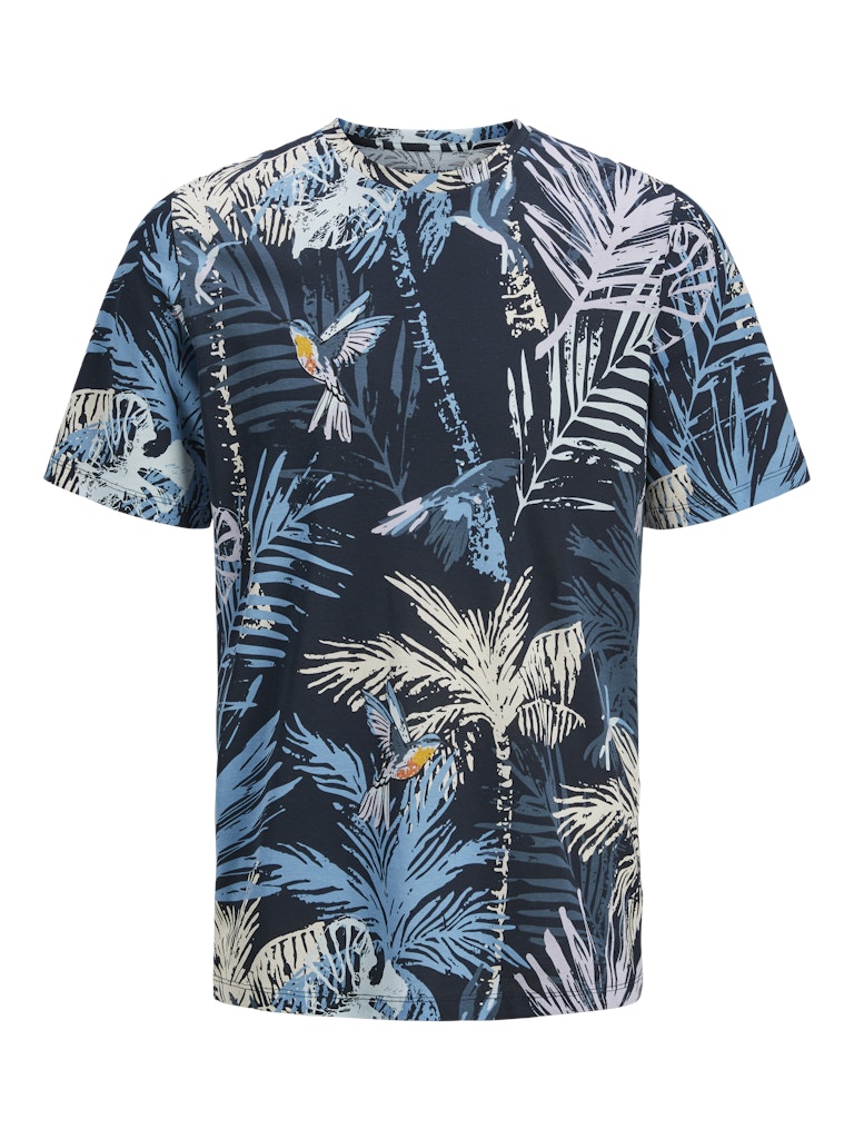 JACK & JONES JJHAWAII AOP TEE SS CREW NECK Freizeitshirts /-hemden JACK & JONES Sky Captain S
