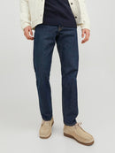 JACK & JONES JJICHRIS JJORIGINAL AM 383 NOOS Blue Denim Freizeithosen JACK & JONES