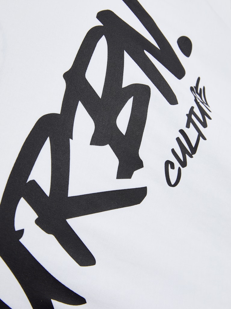 JACK & JONES JJSCRIPT BRADLEY TEE SS CREW NECK Coriander Freizeitshirts /-hemden JACK & JONES