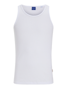 JACK & JONES JORACAPULCO RIB TANK TOP Freizeitpullover JACK & JONES Bright White S