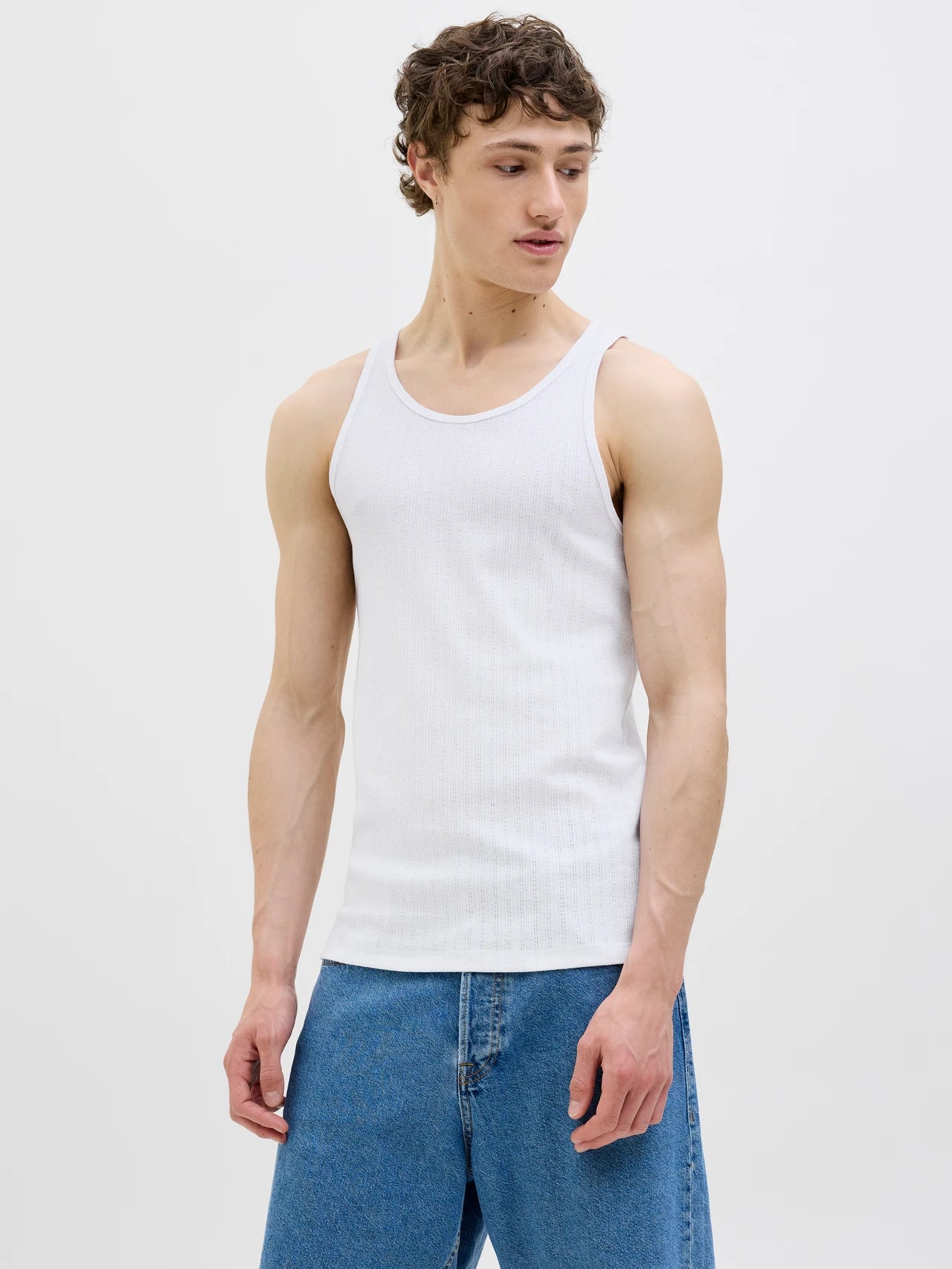 JACK & JONES JORACAPULCO RIB TANK TOP Freizeitpullover JACK & JONES