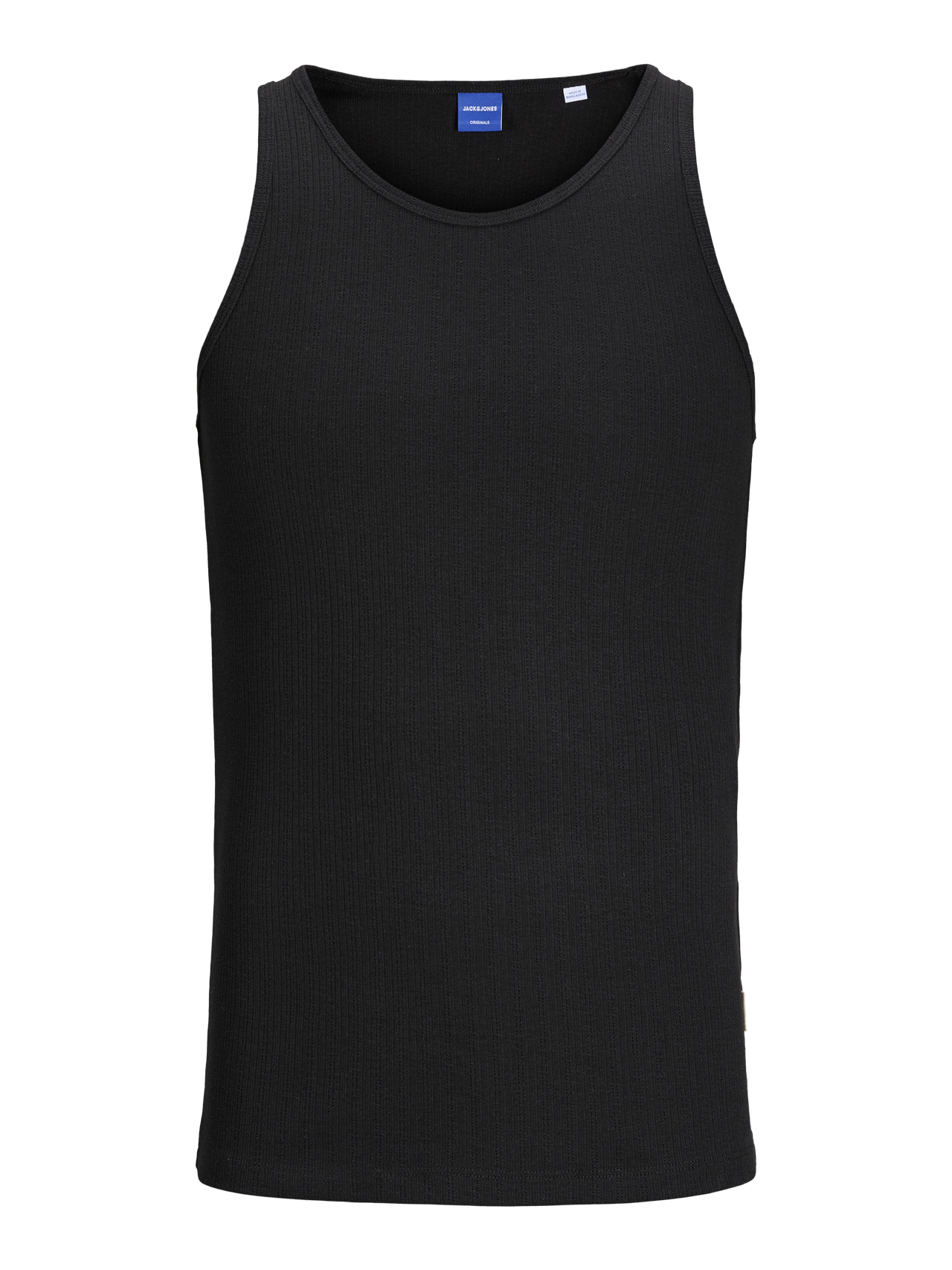 JACK & JONES JORACAPULCO RIB TANK TOP Freizeitpullover JACK & JONES Black S