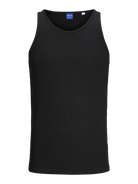 JACK & JONES JORACAPULCO RIB TANK TOP Freizeitpullover JACK & JONES Black S