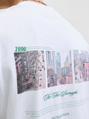 JACK & JONES JORBILLYBURG PHOTO TEE SS CREW NECK Freizeitshirts /-hemden JACK & JONES