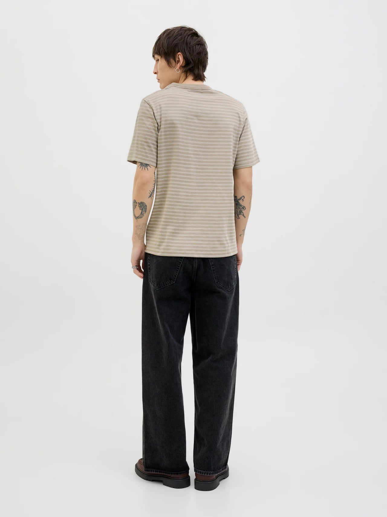 JACK & JONES JORCANGGU STRIPE TEE SS CREW NECK Freizeitshirts /-hemden JACK & JONES