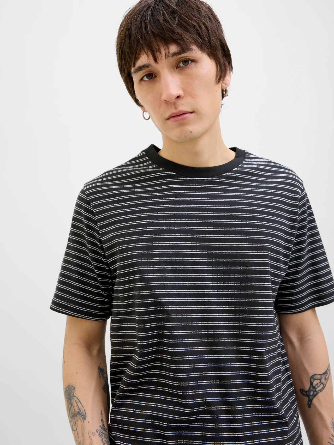 JACK & JONES JORCANGGU STRIPE TEE SS CREW NECK Freizeitshirts /-hemden JACK & JONES
