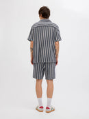 JACK & JONES JORCOBA STRIPE RESORT SHIRT SS SN Freizeitshirts /-hemden JACK & JONES