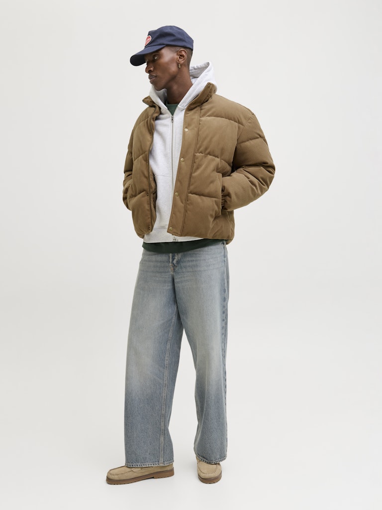 JACK & JONES JORGREENE CORDUROY PUFFER JACKET Freizeitjacken JACK & JONES