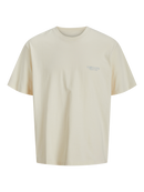 JACK & JONES JORHYDRA PHOTO TEE SS CREW NECK Freizeitshirts /-hemden JACK & JONES Antique White S