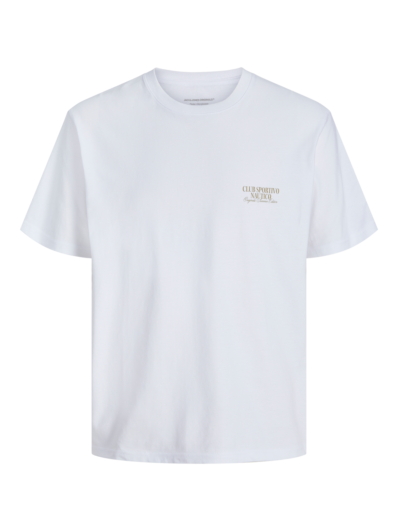 JACK & JONES JORHYDRA PHOTO TEE SS CREW NECK Freizeitshirts /-hemden JACK & JONES Bright White S