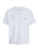 JACK & JONES JORHYDRA PHOTO TEE SS CREW NECK Freizeitshirts /-hemden JACK & JONES Bright White S