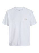JACK & JONES JORHYDRA PHOTO TEE SS CREW NECK Freizeitshirts /-hemden JACK & JONES Bright White S