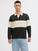 JACK & JONES JORNORREBRO BLOCKING SWEAT POLO Freizeitpullover JACK & JONES