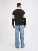 JACK & JONES JORNORREBRO BLOCKING SWEAT POLO Freizeitpullover JACK & JONES