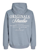 JACK & JONES JORNORREBRO TYPO BACK SWEAT HOOD SN Freizeitpullover JACK & JONES