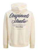JACK & JONES JORNORREBRO TYPO BACK SWEAT HOOD SN Freizeitpullover JACK & JONES