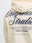 JACK & JONES JORNORREBRO TYPO BACK SWEAT HOOD SN Freizeitpullover JACK & JONES