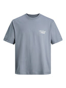 JACK & JONES JORNORREBRO TYPO TEE SS CREW NECK N Freizeitshirts /-hemden JACK & JONES Tradewinds/SS 26 S