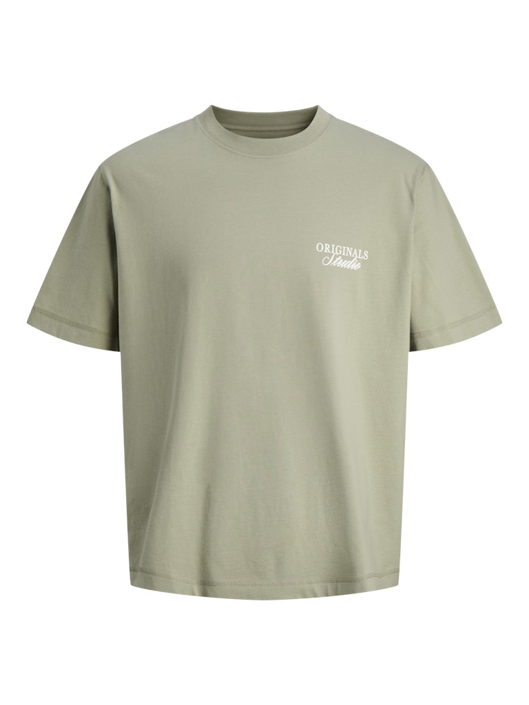 JACK & JONES JORNORREBRO TYPO TEE SS CREW NECK N Freizeitshirts /-hemden JACK & JONES Seagrass/SS 26 S