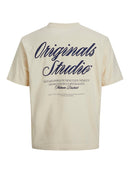 JACK & JONES JORNORREBRO TYPO TEE SS CREW NECK N Freizeitshirts /-hemden JACK & JONES