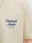 JACK & JONES JORNORREBRO TYPO TEE SS CREW NECK N Freizeitshirts /-hemden JACK & JONES