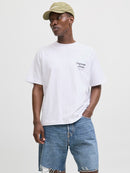 JACK & JONES JORNORREBRO TYPO TEE SS CREW NECK N Freizeitshirts /-hemden JACK & JONES