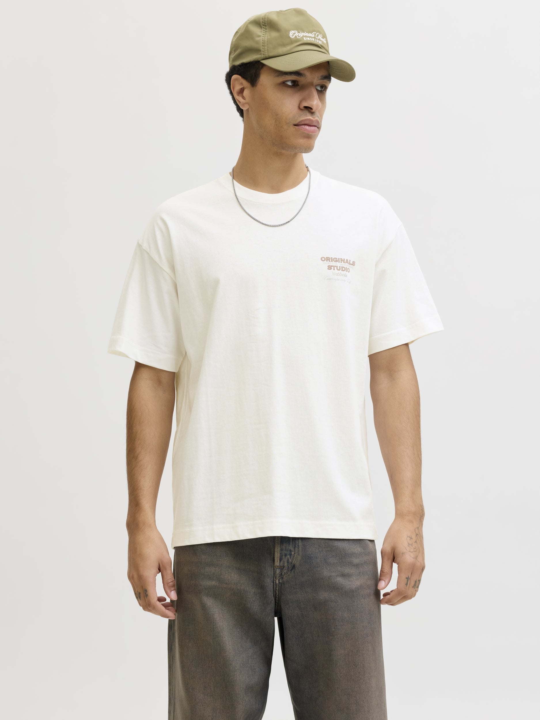 JACK & JONES JORUPSTATE GRAPHIC BACK TEE SS CN Freizeitshirts /-hemden JACK & JONES