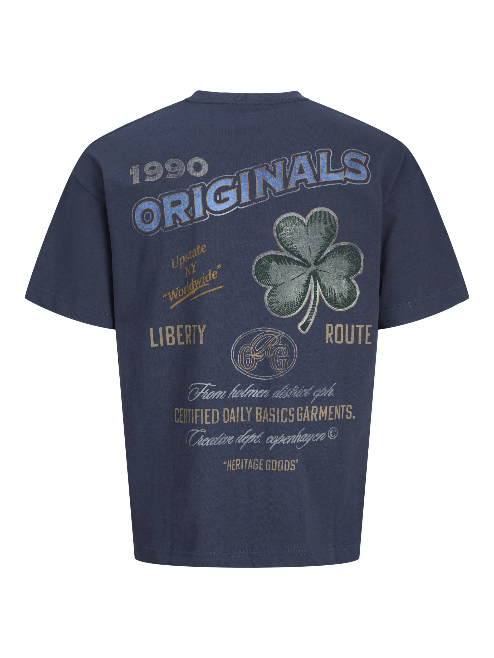 JACK & JONES JORUPSTATE GRAPHIC BACK TEE SS CN Freizeitshirts /-hemden JACK & JONES